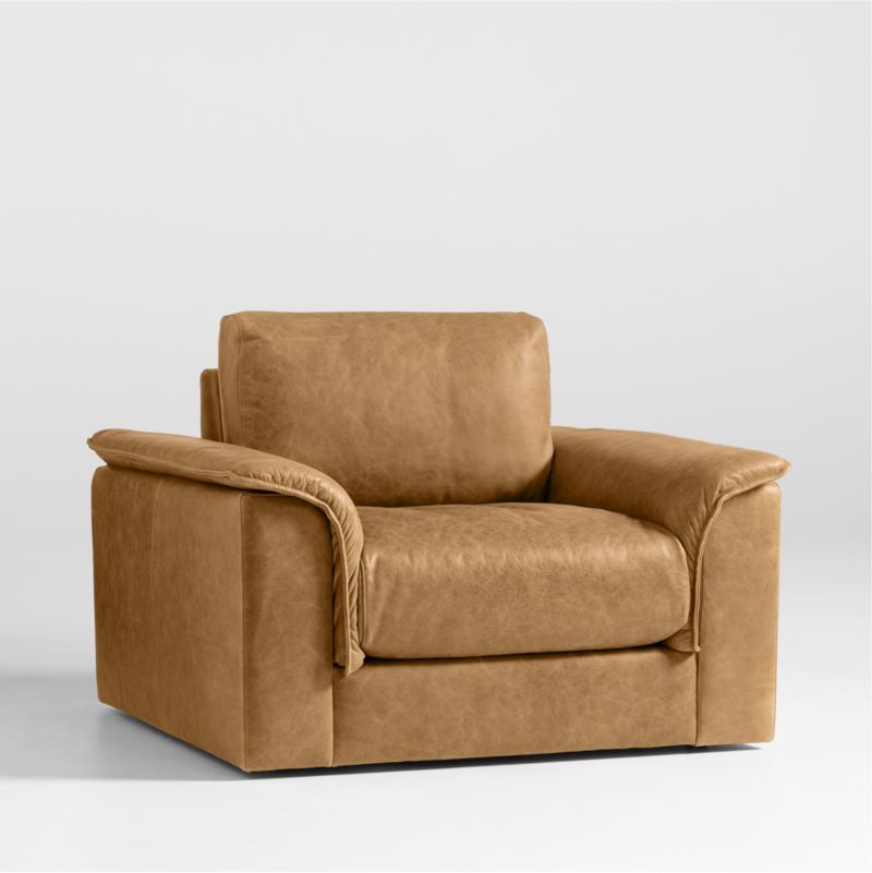 Wythe Oversized Leather Chair