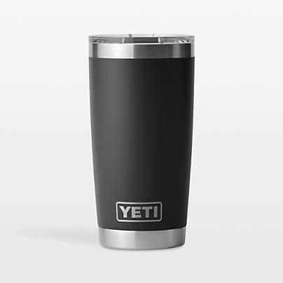 YETI Rambler 20-Oz. Tumbler with MagSlider Lid Black