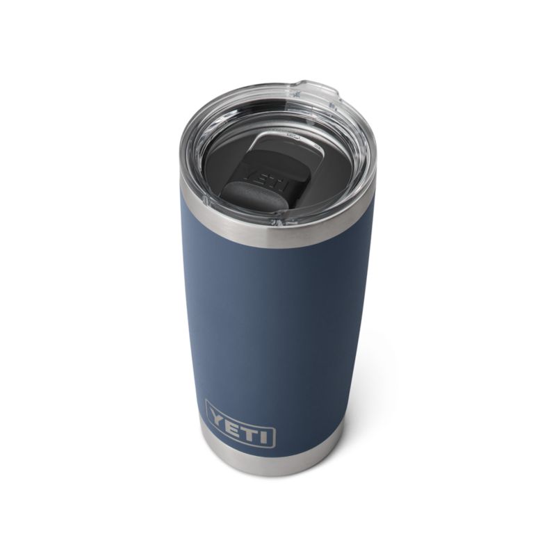 YETI Rambler 20-Oz. Tumbler with MagSlider Lid Navy + Reviews | Crate ...