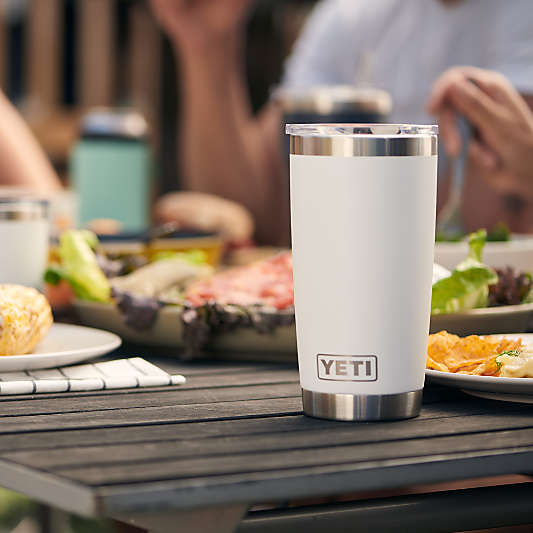 YETI Rambler 20-Oz. Tumbler with MagSlider Lid White