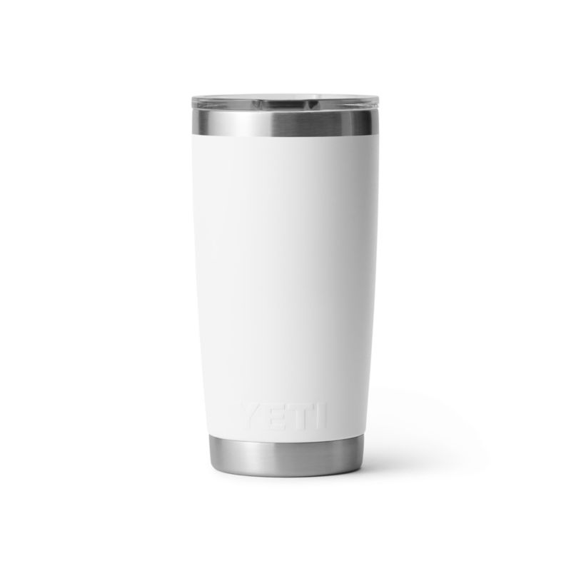 YETI Rambler 20-Oz. Tumbler with MagSlider Lid White + Reviews | Crate ...