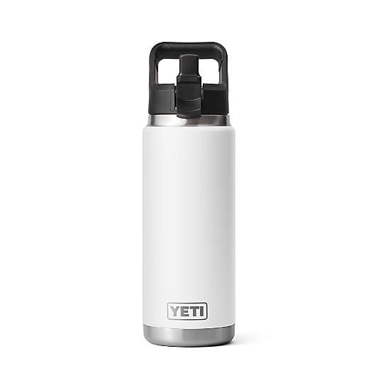 YETI Rambler 26-Oz. Insulated Straw Cap Water Bottle White