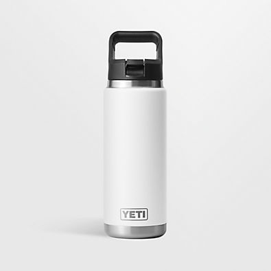 View YETI Rambler 26-Oz. Insulated Straw Cap Water Bottle White details