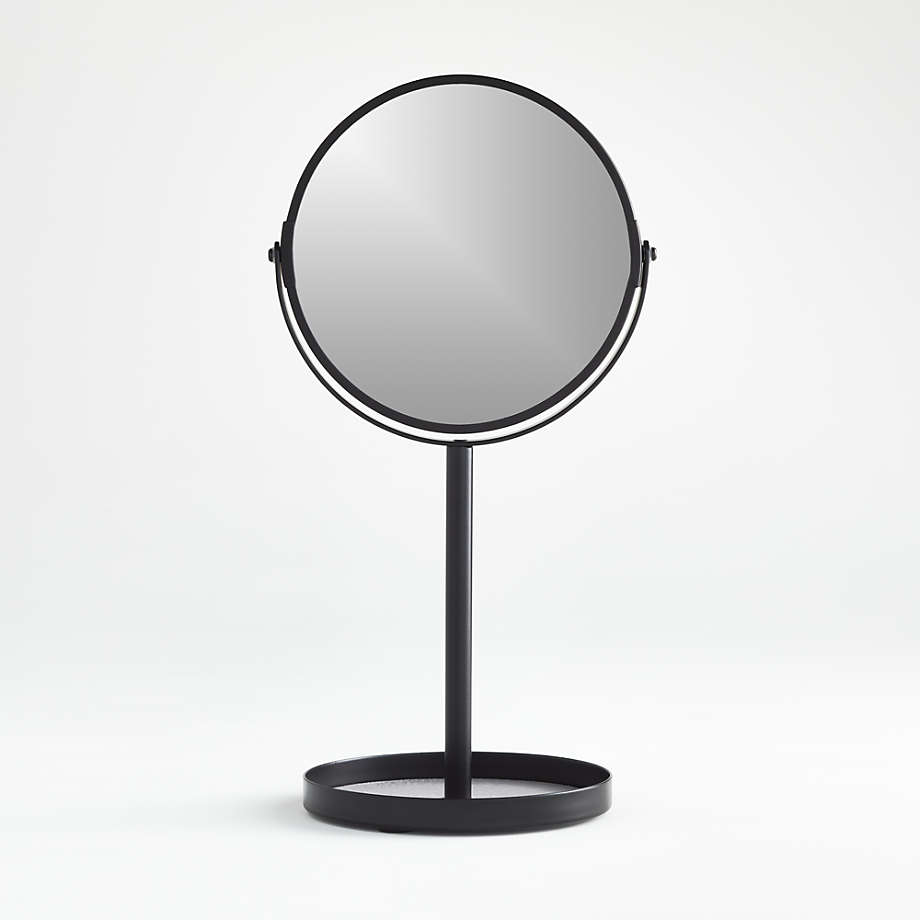 Yamazaki Black Table Mirror Reviews Crate Barrel