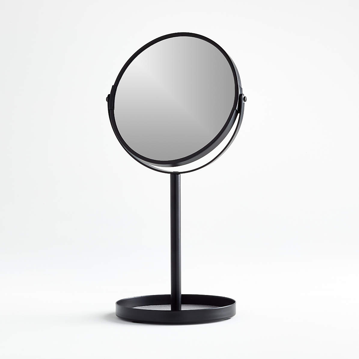 Yamazaki Black Table Mirror Reviews Crate Barrel