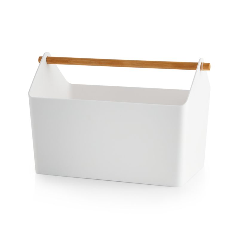 Yamazaki Favori White Storage Box - image 5 of 9