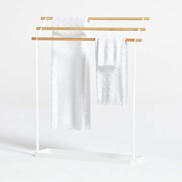 Crate and barrel towel ladder sale