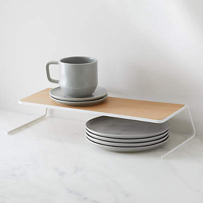 Yamazaki Tosca White Large Dish Riser