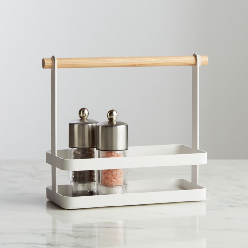 Yamazaki Tosca White Tabletop Spice Rack