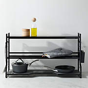 Yamazaki Tower Large Black Kitchen Steel Rack