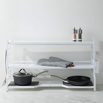 Chrome 14 Sliding Cabinet Organizer, Cuisinart