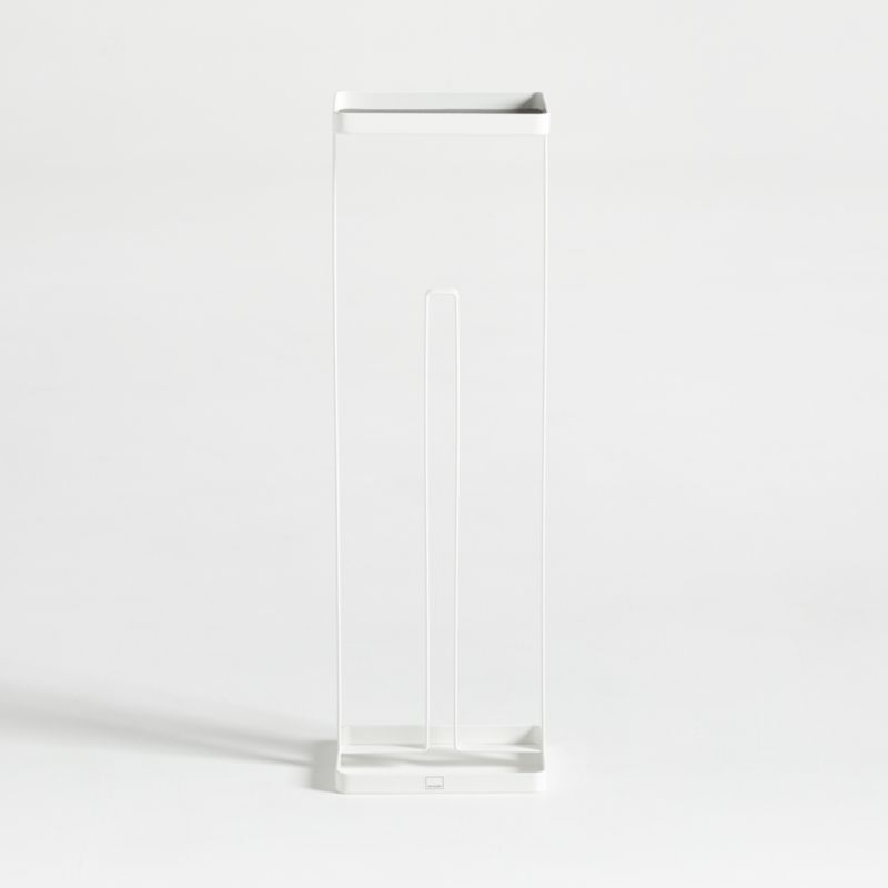 Yamazaki White Toilet Paper Stand with Tray - image 1 of 4