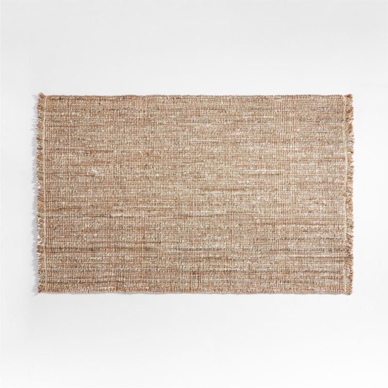Yamuna Handwoven Jute Area Rug 10'x14' Crate & Barrel