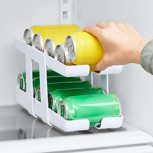 YouCopia RollDown Refrigerator Beverage Can Dispenser