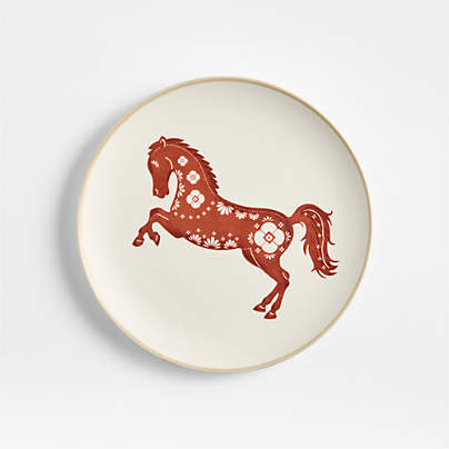 Year of the Horse Stoneware Salad Plate