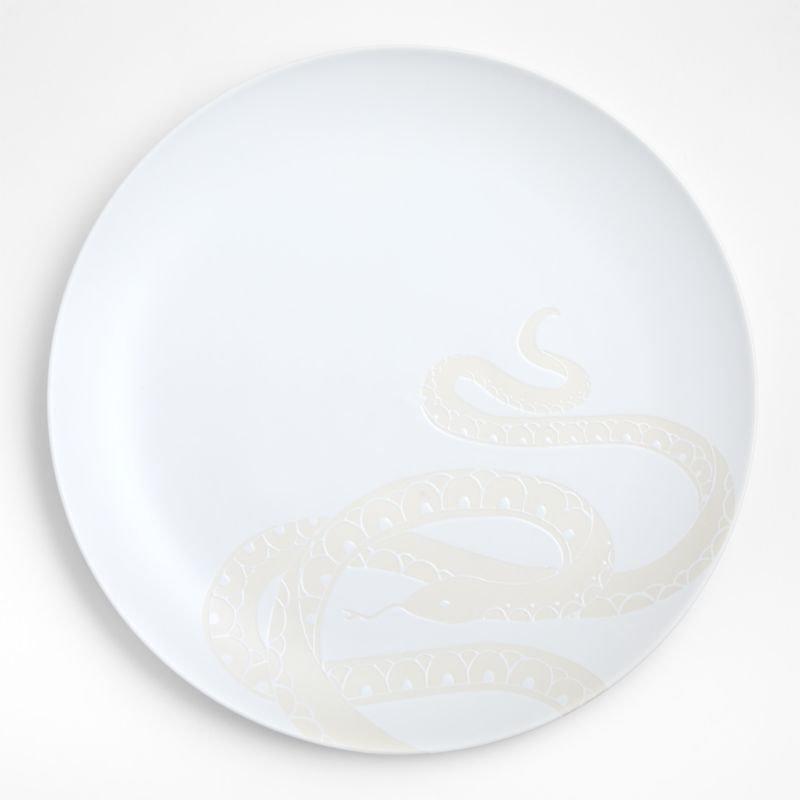 Year of the Snake Round Stoneware Platter - image 0 of 2