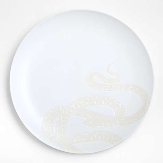 Year of the Snake Round Stoneware Platter