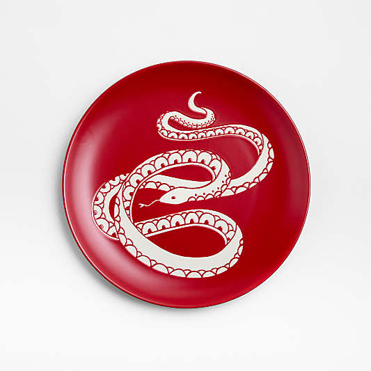 Year of the Snake Stoneware Salad Plate