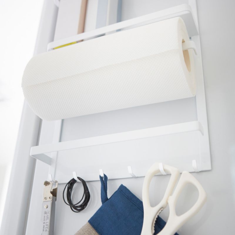 Yamazaki White Magnetic Kitchen Organization Rack - image 1 of 5