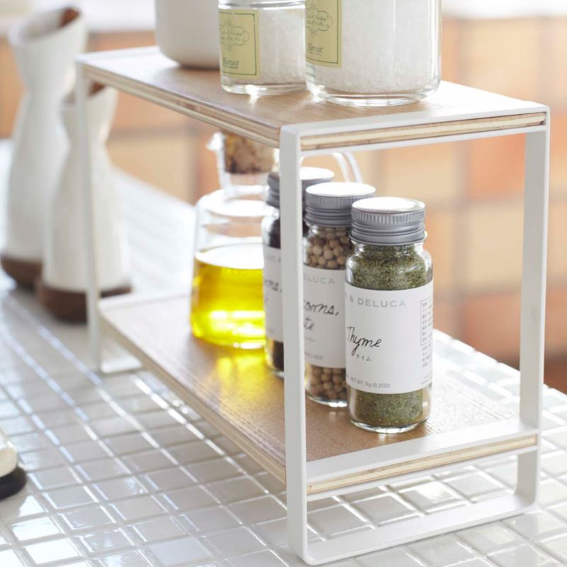 Yamazaki Tosca White Countertop Spice Rack - image 1 of 4