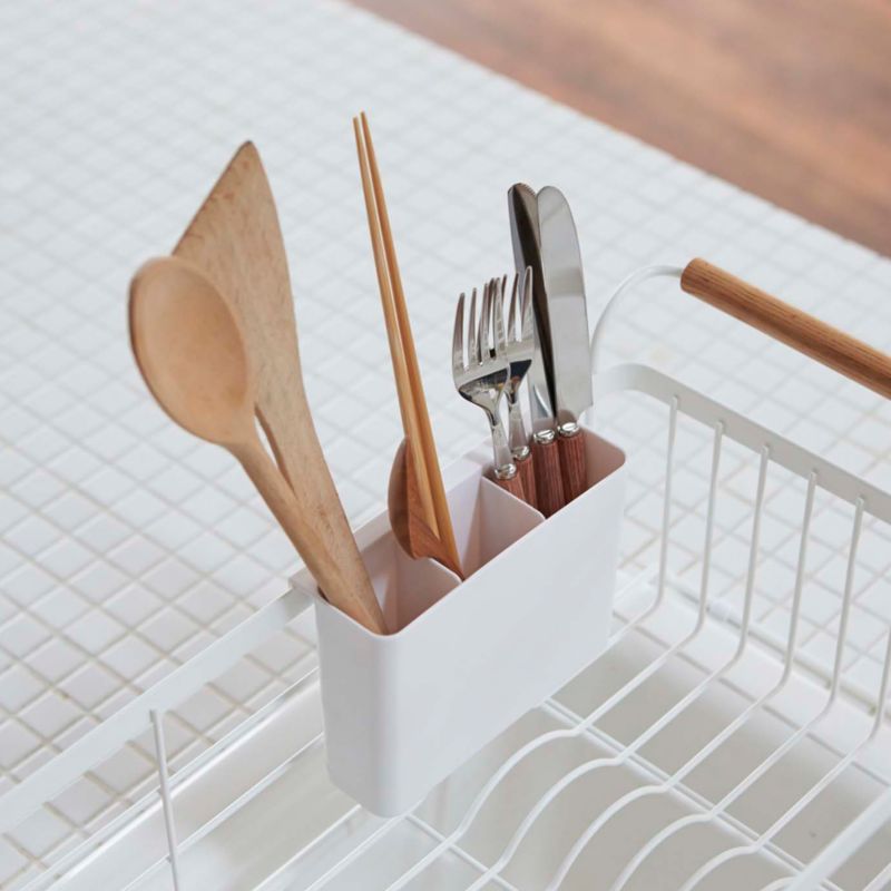 Yamazaki Tosca White Over-The-Sink Dish Drainer Rack - image 1 of 5