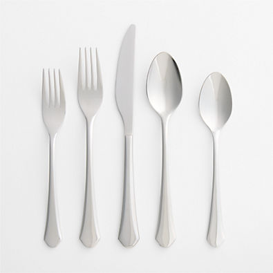 View York Mirror 5-Piece Flatware Place Setting details