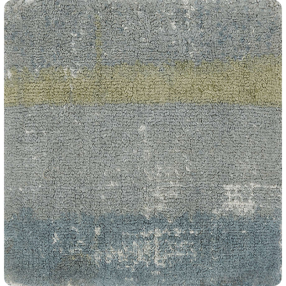 Yoshida Wide Stripe Rug Swatch + Reviews Crate & Barrel