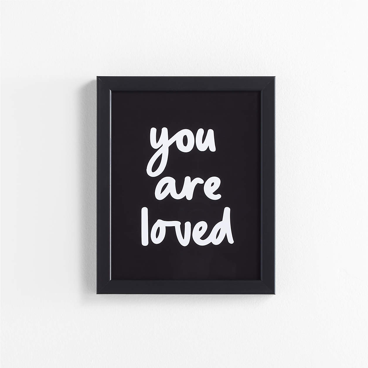 You are Loved Framed Wall Art + Reviews | Crate & Kids