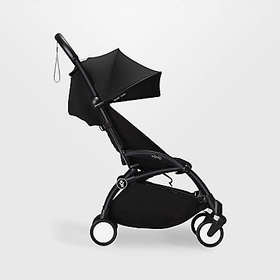 View Stokke ® YOYO³ ® 6+ Months Black on Black Baby Stroller details