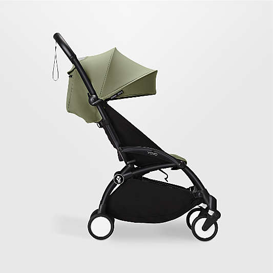 Stokke ® YOYO³ ® 6+ Months Olive on Black Baby Stroller