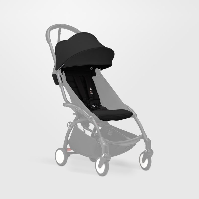 Stokke ® YOYO ® 6+ Months Color Pack Black Seat/Fabric Set for YOYO Stroller Frames - image 0 of 2