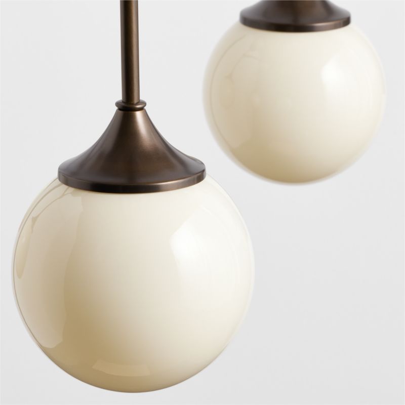 Yorkshire Blackened Brass Chandelier Light - image 2 of 5
