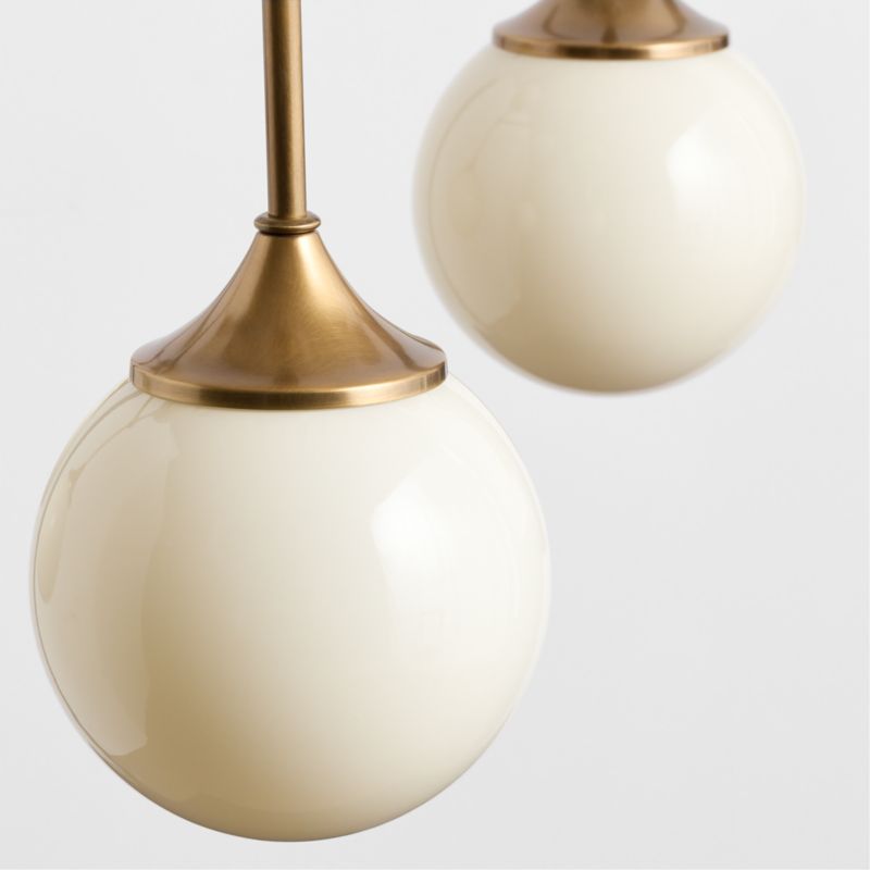 Yorkshire Brass Chandelier Light - image 2 of 6