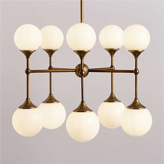 Yorkshire Brass Chandelier Light