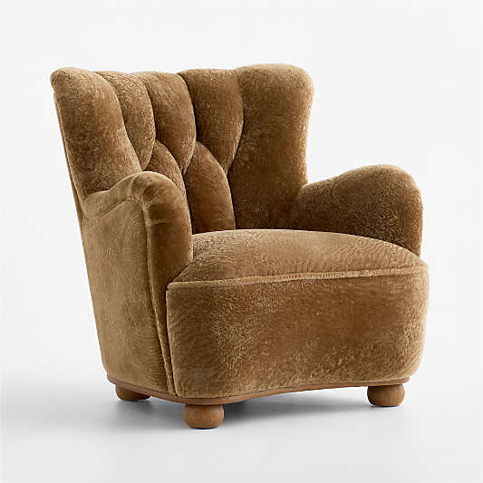 Yates Shearling Accent Chair
