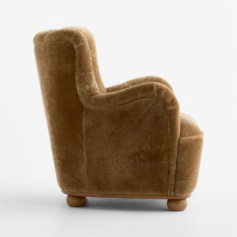 Yates Shearling Accent Chair - image 3 of 6