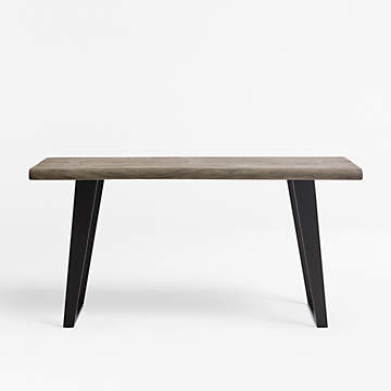 crate and barrel parsons console table