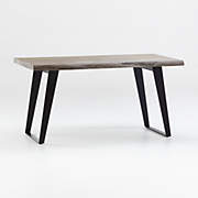 pratico nero noce extension square dining table