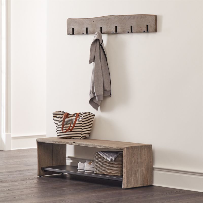 Crate and barrel hook rack sale