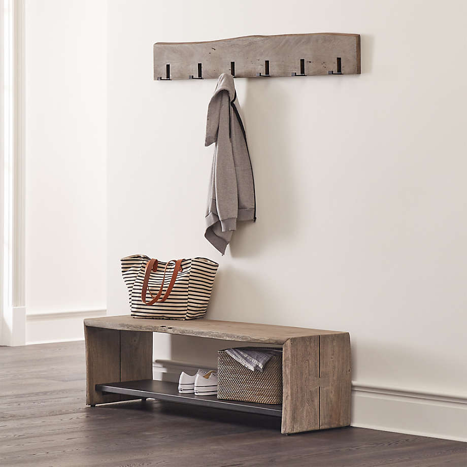 Crate and barrel coat rack hot sale