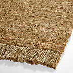 View Yuma 9x12 Fringed Natural Jute Rug by Leanne Ford - image 6 of 6