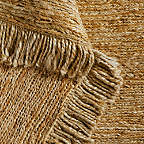 View Yuma 6x9 Fringed Natural Jute Rug by Leanne Ford - image 5 of 6