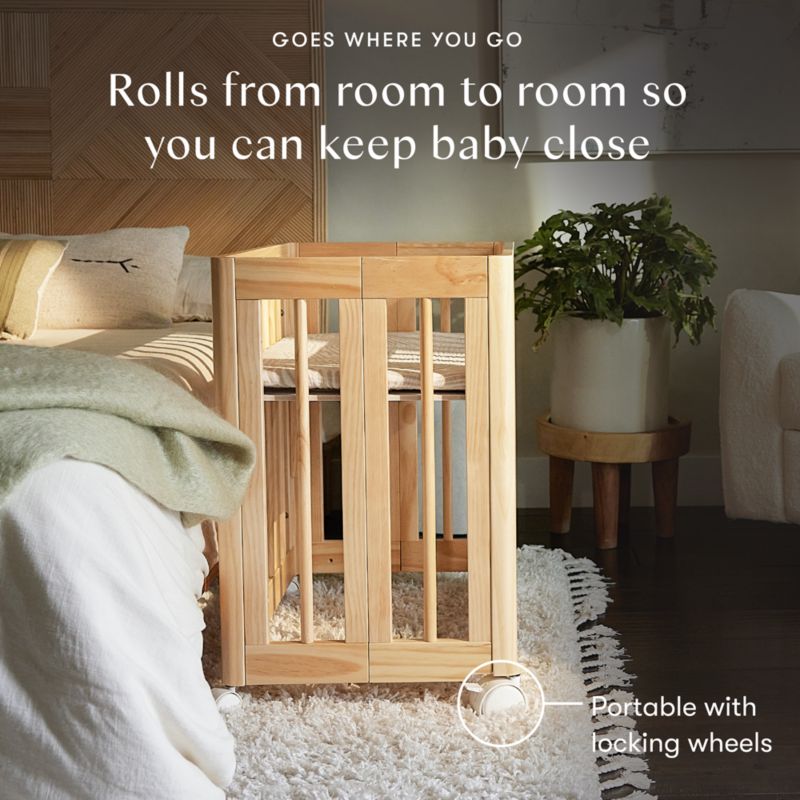 Babyletto Yuzu Natural Wood 8-in-1 Convertible Crib - image 6 of 11