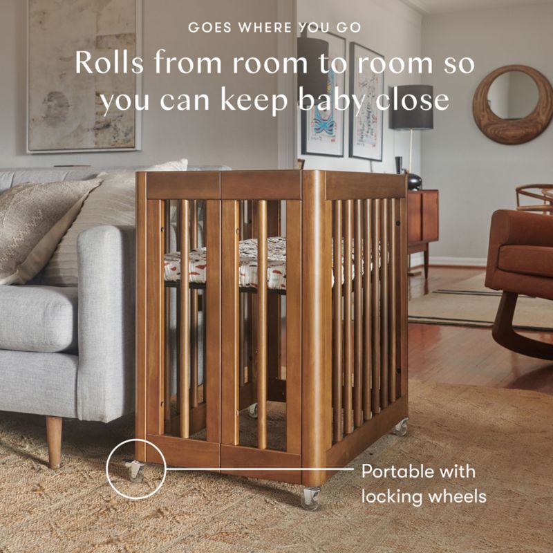 Babyletto Yuzu Walnut Wood 8-in-1 Convertible Crib - image 7 of 12