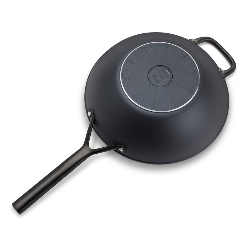 ZWILLING ® Milano Black Ceramic 12" Non-Stick Wok - image 5 of 6