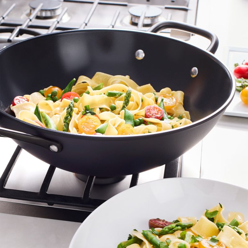 ZWILLING ® Milano Black Ceramic 12" Non-Stick Wok - image 1 of 6