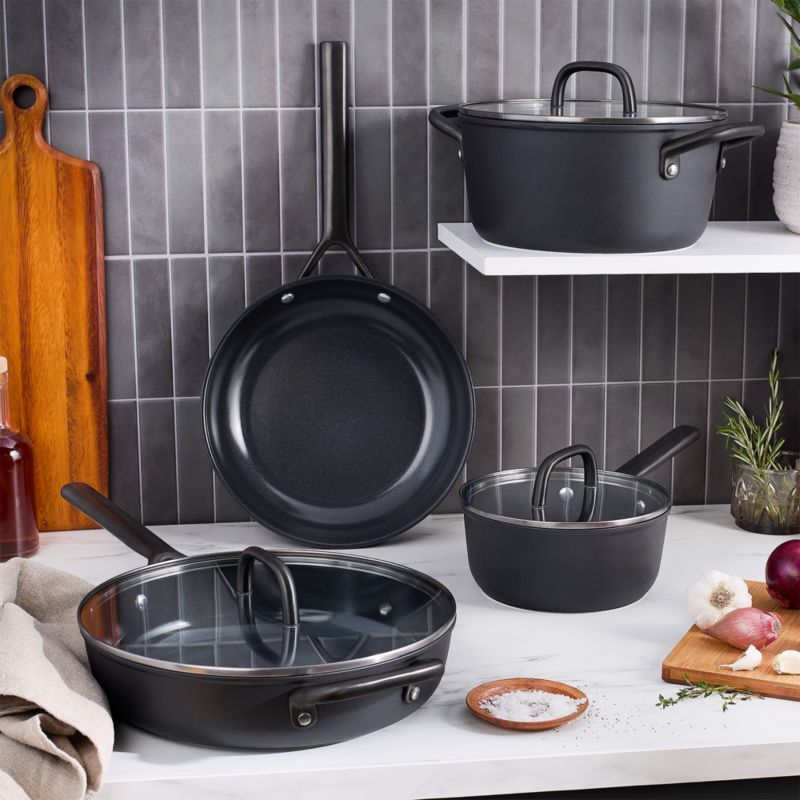 ZWILLING ® Milano Black Ceramic Non-Stick 7-Piece Cookware Set - image 1 of 3
