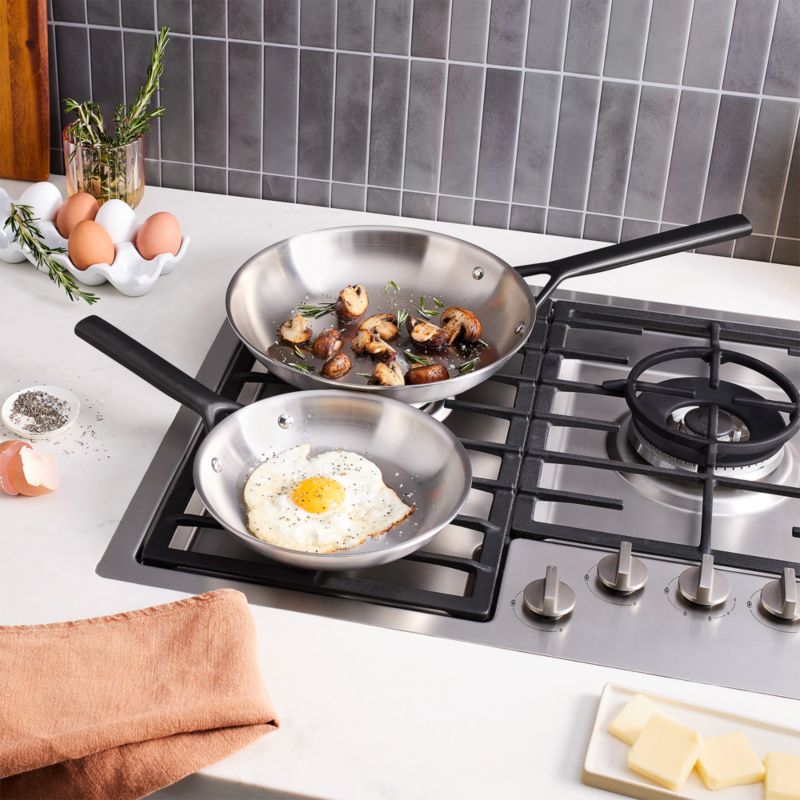 ZWILLING ® Milano 8" and 10" Stainless Steel Fry Pans Set - image 2 of 5