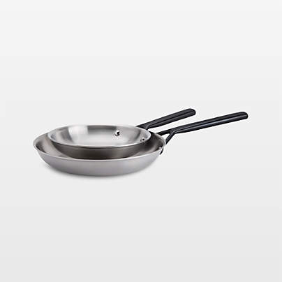 ZWILLING ® Milano 8" and 10" Stainless Steel Fry Pans Set