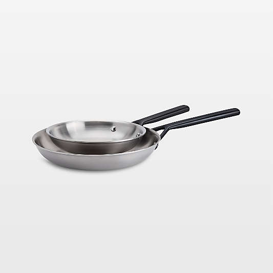 ZWILLING ® Milano 8" and 10" Stainless Steel Fry Pans Set